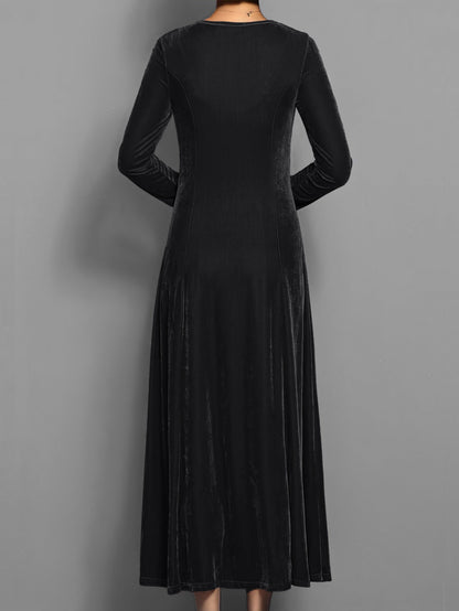 Elfriede | Damen-Langes formelles Kleid im klassischen Stil