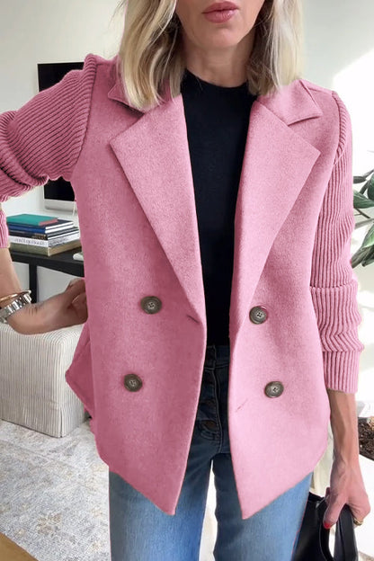 Felicia | Damen Blazer mit langen Ärmeln und Knopfleiste vorne