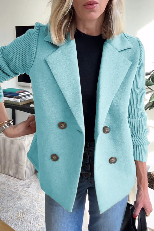 Felicia | Damen Blazer mit langen Ärmeln und Knopfleiste vorne