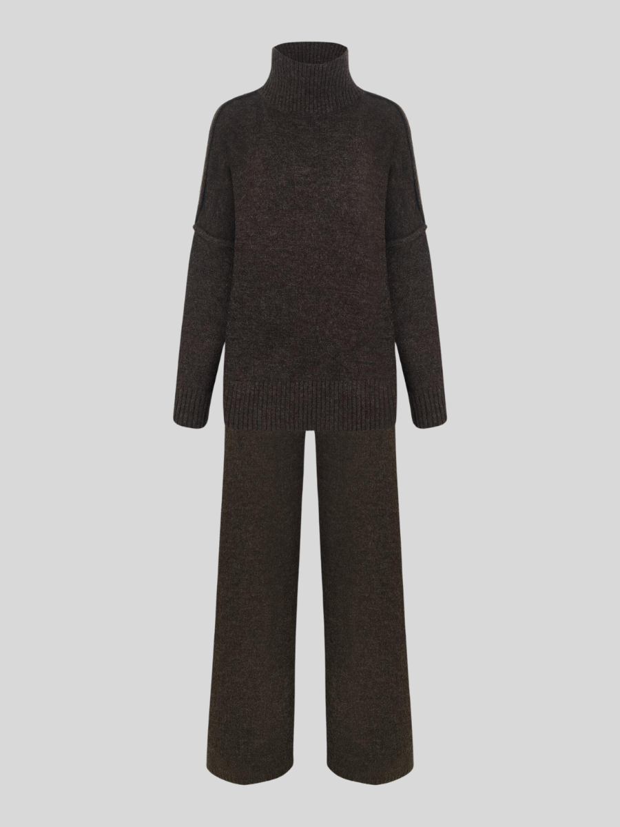 Stefanie | Damen Frühlings Oversize Zweiteiliges Set