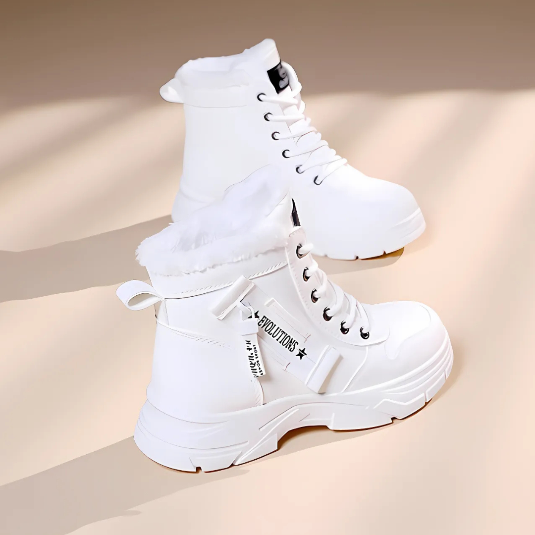 Edith | Damen Stiefel mit dicker Sohle und Komfort-Passform