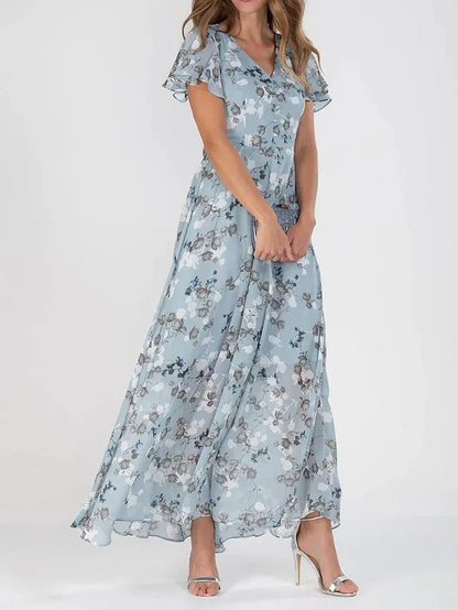 Laura | Damen Sommerkleid im Glamourösen Stil