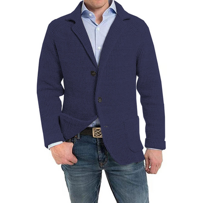Adrian | Herren Herbst Strickcardigan in Regulärer Passform