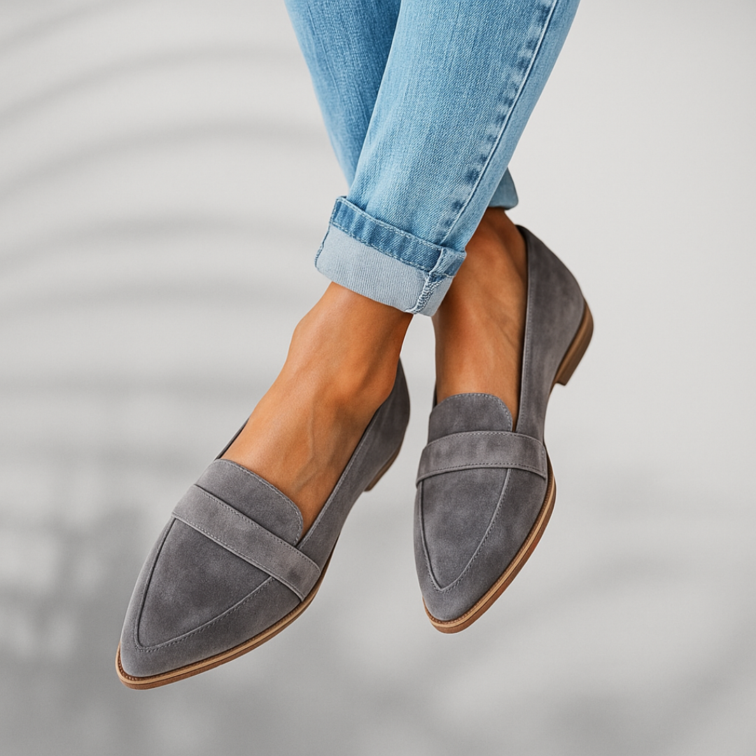 Natalie | Damen Schlanke Bequeme Zehen-Loafer
