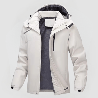 Erik | Herren Stylische Lässige Winterjacke mit Kapuze
