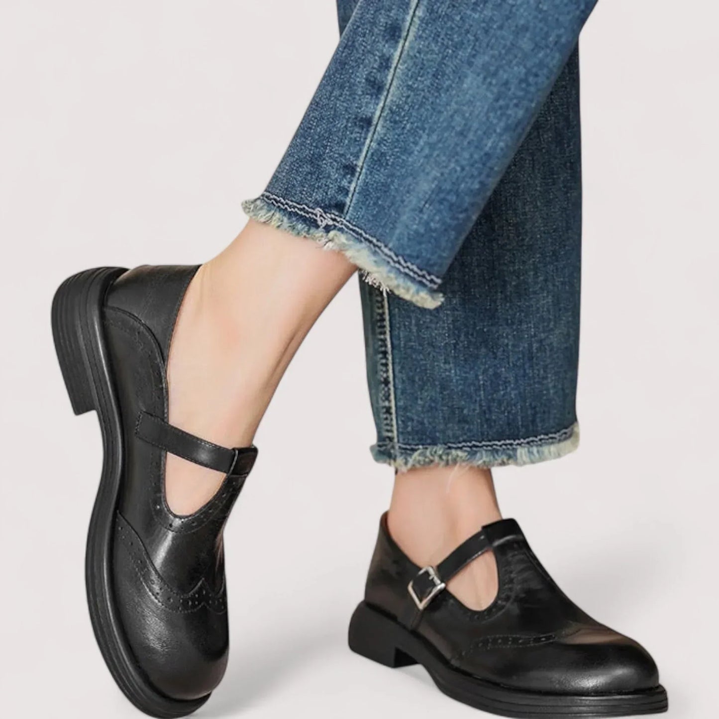 Alina | Damen Orthopädische Mary Jane Freizeit Schuhe