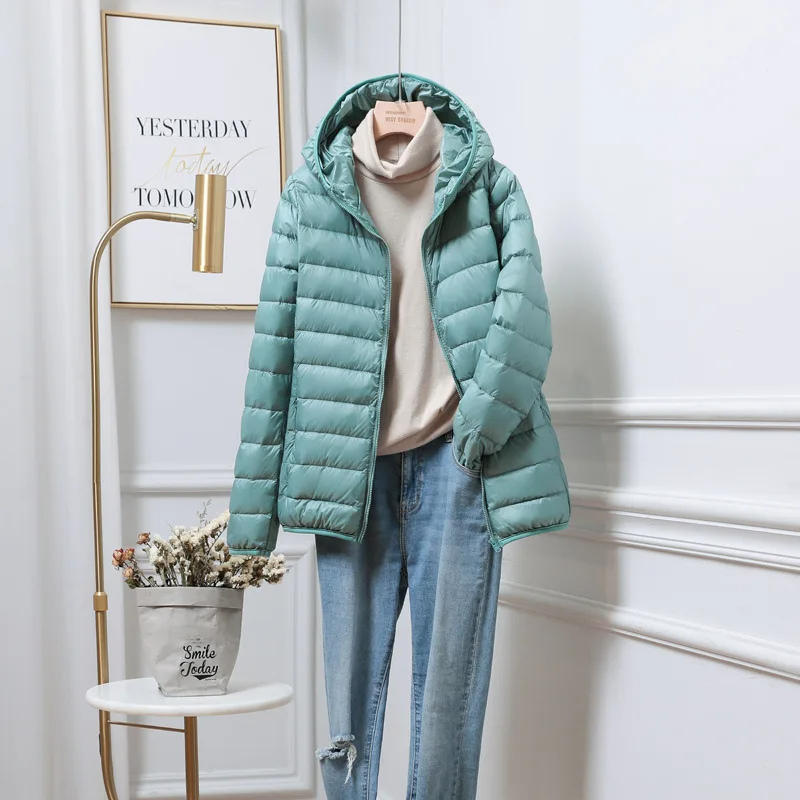 Maria | Damen Kapuzen-Winterjacke mit Reißverschluss