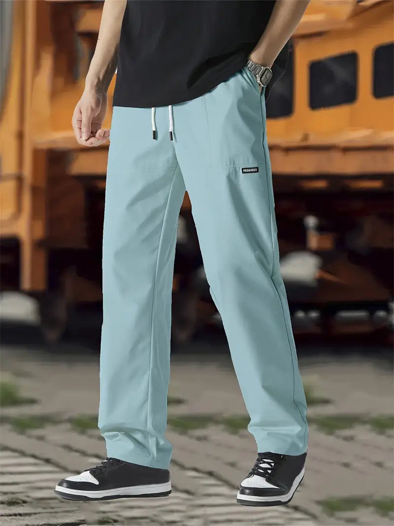 Clemens | Herren Alltags-Hose mit Verstellbarem Bund