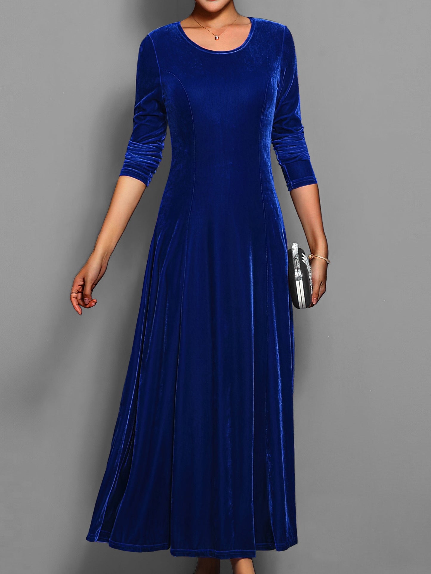 Elfriede | Damen-Langes formelles Kleid im klassischen Stil