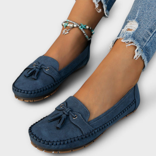 Angela | Damen Loafer mit Komfort-Passform und Ziernähten