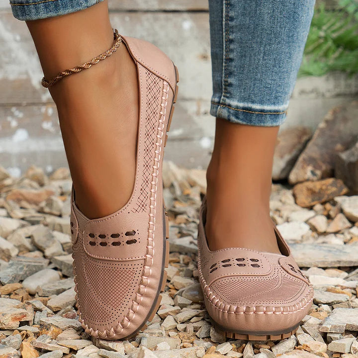 Elisa | Damen Stilvolle Orthopädische Bequeme Slip-On-Schuhe