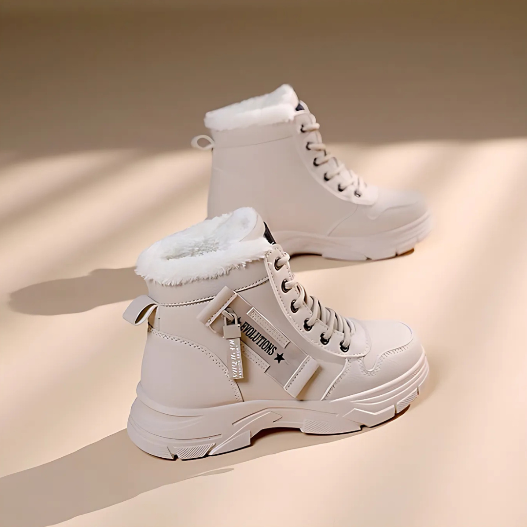 Edith | Damen Stiefel mit dicker Sohle und Komfort-Passform