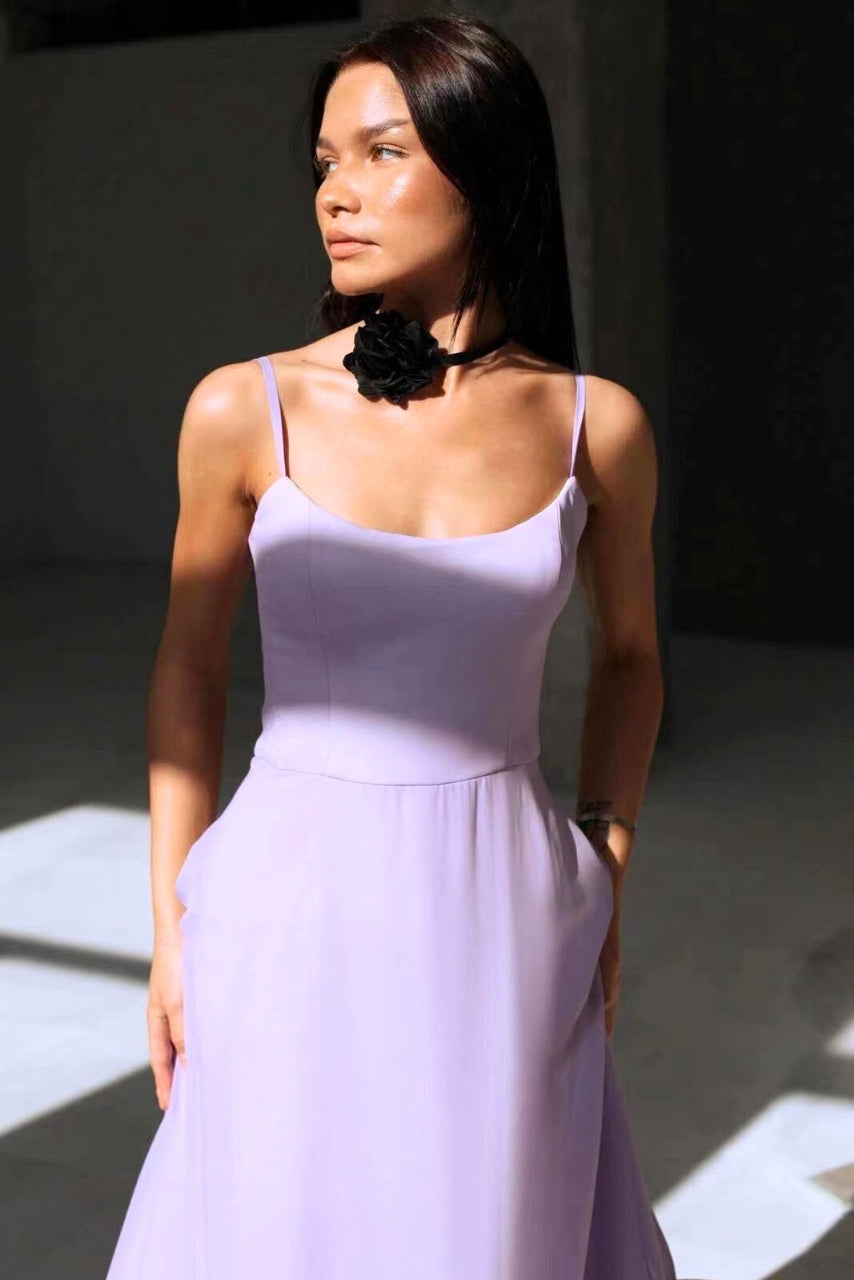 Maria | Damen Charmantes Abend- und Hochzeitsgastkleid
