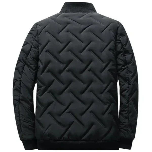 Patrick | Herren Gestepptes Freizeitjacke mit Reißverschluss vorne
