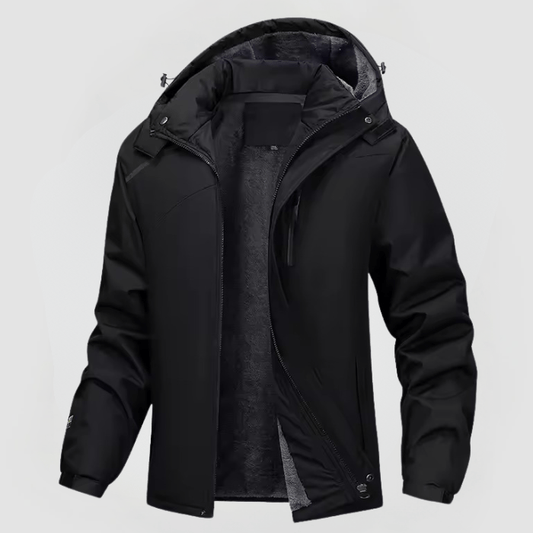 Erik | Herren Stylische Lässige Winterjacke mit Kapuze
