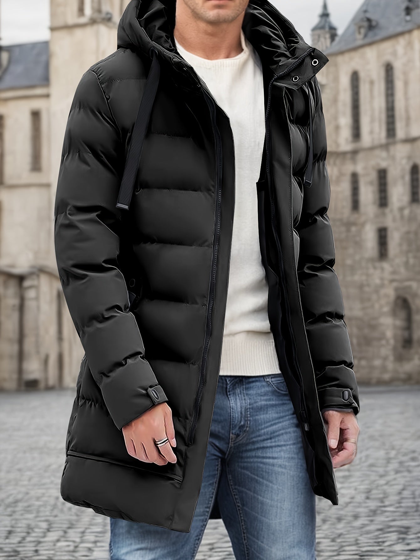 Andreas | Herren Hoodie mit Statement-Print für den Alltag