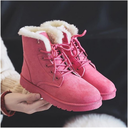 Katharina | Damen Gemütliche Winterstiefel mit Kunstfellfutter