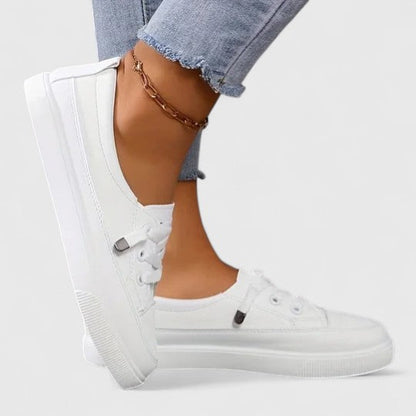 Karin | Damen Klassische Frühlings Schnür-Sneaker