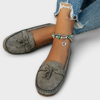 Angela | Damen Loafer mit Komfort-Passform und Ziernähten