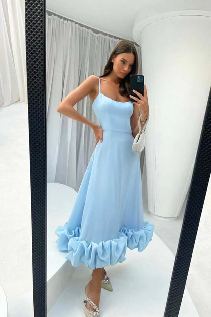 Maria | Damen Charmantes Abend- und Hochzeitsgastkleid