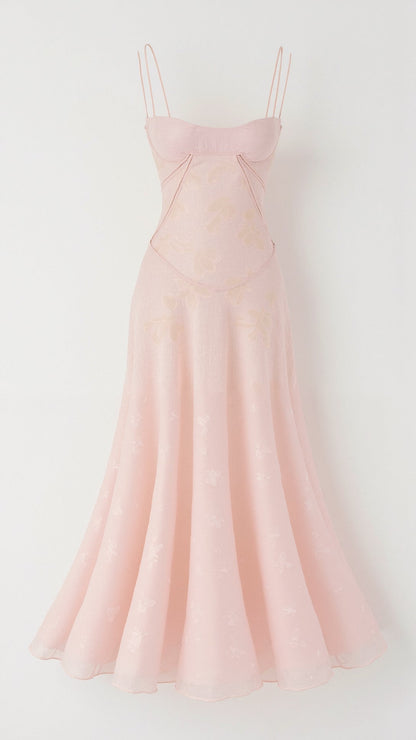 Hanna | Damen Slip Maxi Kleid für Hochzeitsgäste
