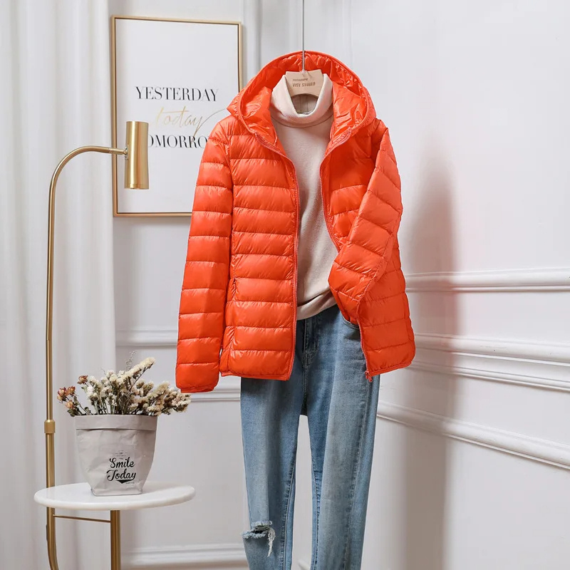 Maria | Damen Kapuzen-Winterjacke mit Reißverschluss