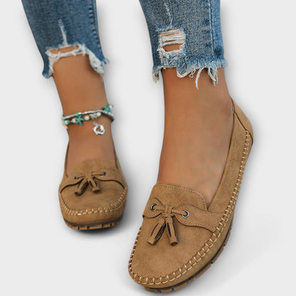 Angela | Damen Loafer mit Komfort-Passform und Ziernähten