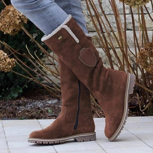 Doris | Damen Herbst Stiefel bis zum Knie