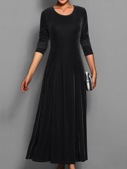 Elfriede | Damen-Langes formelles Kleid im klassischen Stil