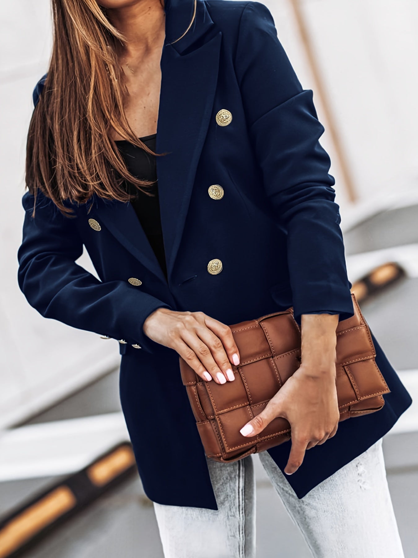 Isabella | Damen-Winterblazer mit tailliertem Schnitt und Langarm