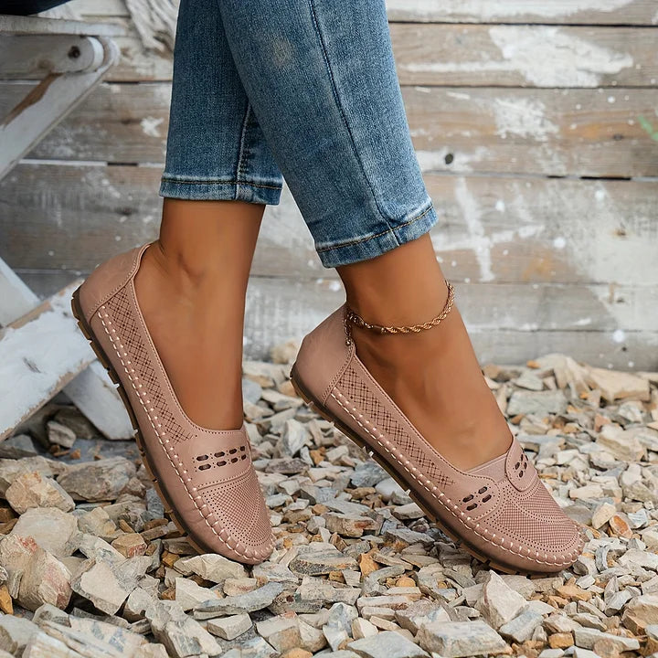 Elisa | Damen Stilvolle Orthopädische Bequeme Slip-On-Schuhe
