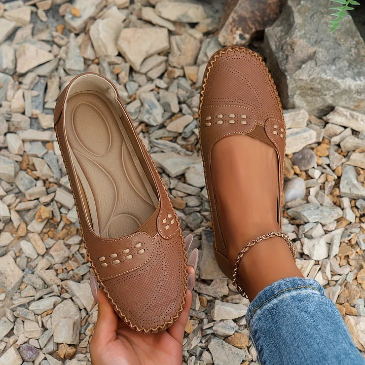 Elisa | Damen Stilvolle Orthopädische Bequeme Slip-On-Schuhe