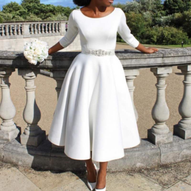 Renate | Damen Zeitloses Kleid für Hochzeitsgäste