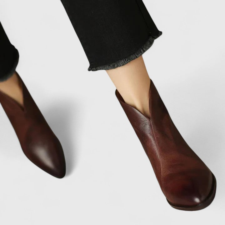 Carmen | Elegante Stiefeletten mit Blockabsatz