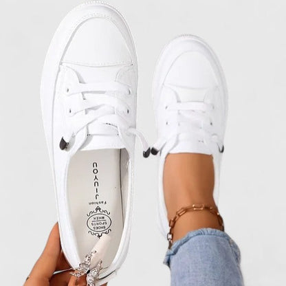 Karin | Damen Klassische Frühlings Schnür-Sneaker