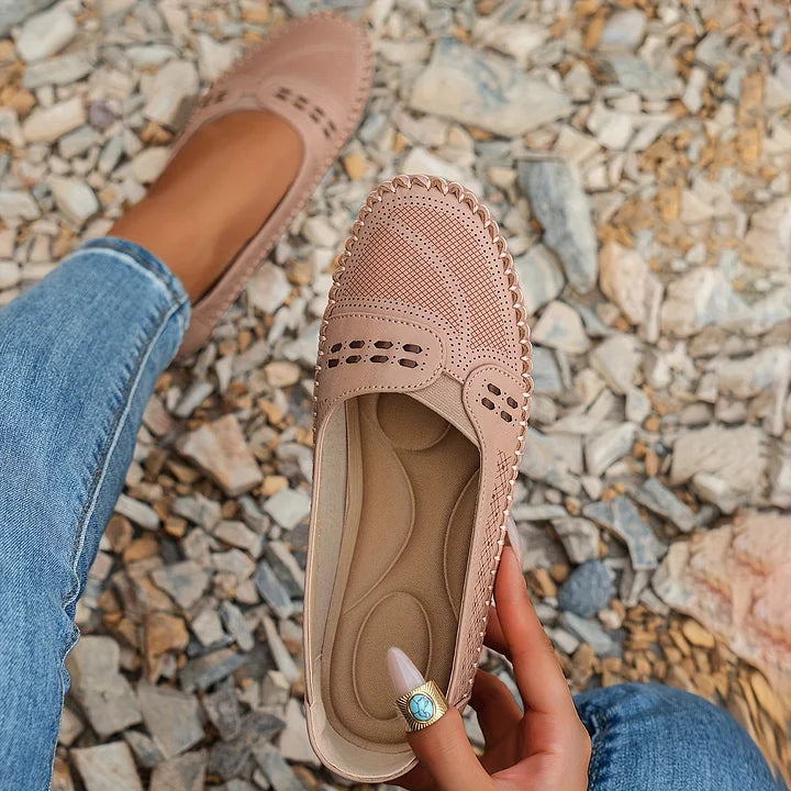 Elisa | Damen Stilvolle Orthopädische Bequeme Slip-On-Schuhe