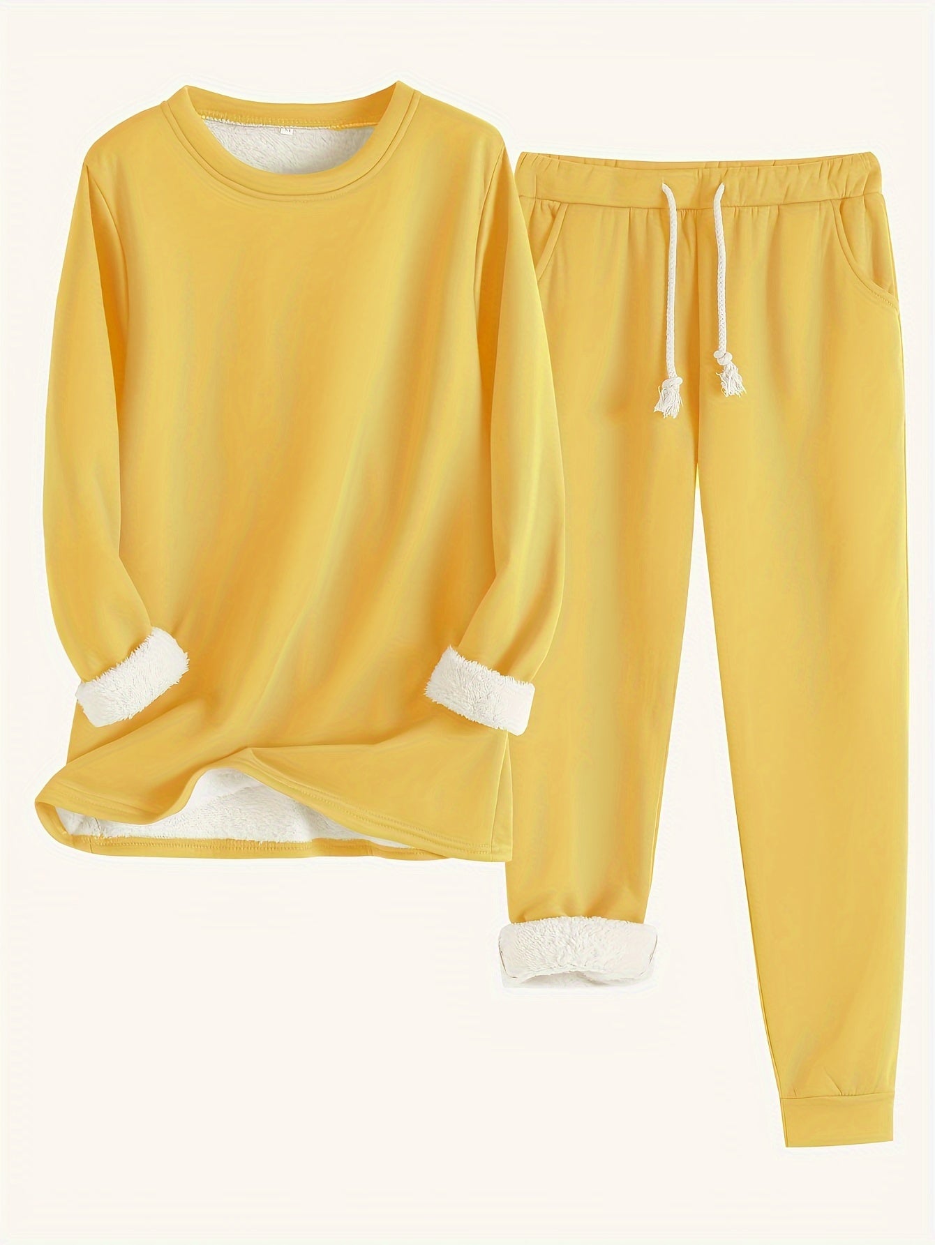 Gabriela | Damen Lässiges Winter-Loungewear-Set