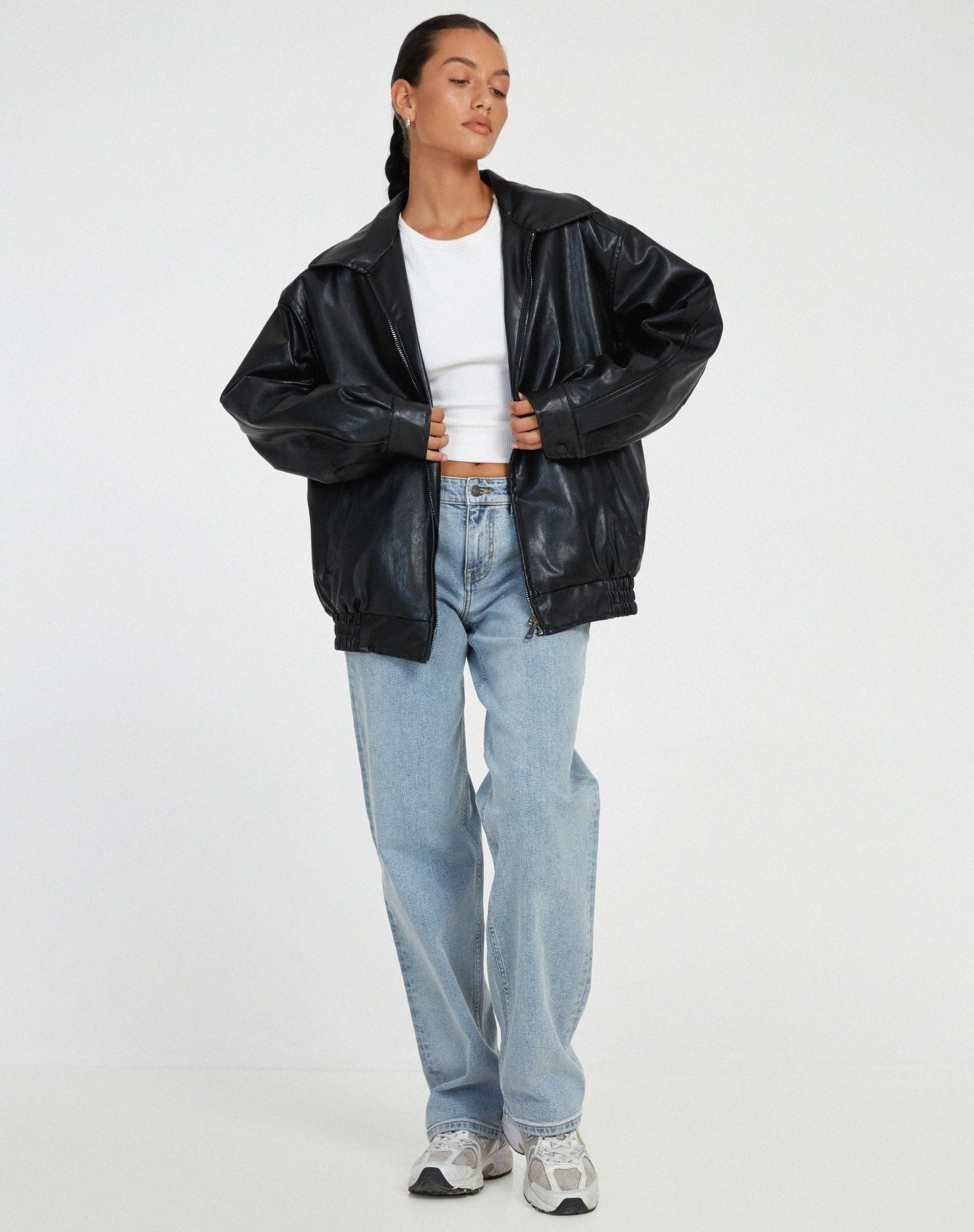 Gabriela | Damen Trendige Jacke mit Reißverschluss Wintermode