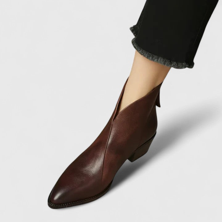 Carmen | Elegante Stiefeletten mit Blockabsatz