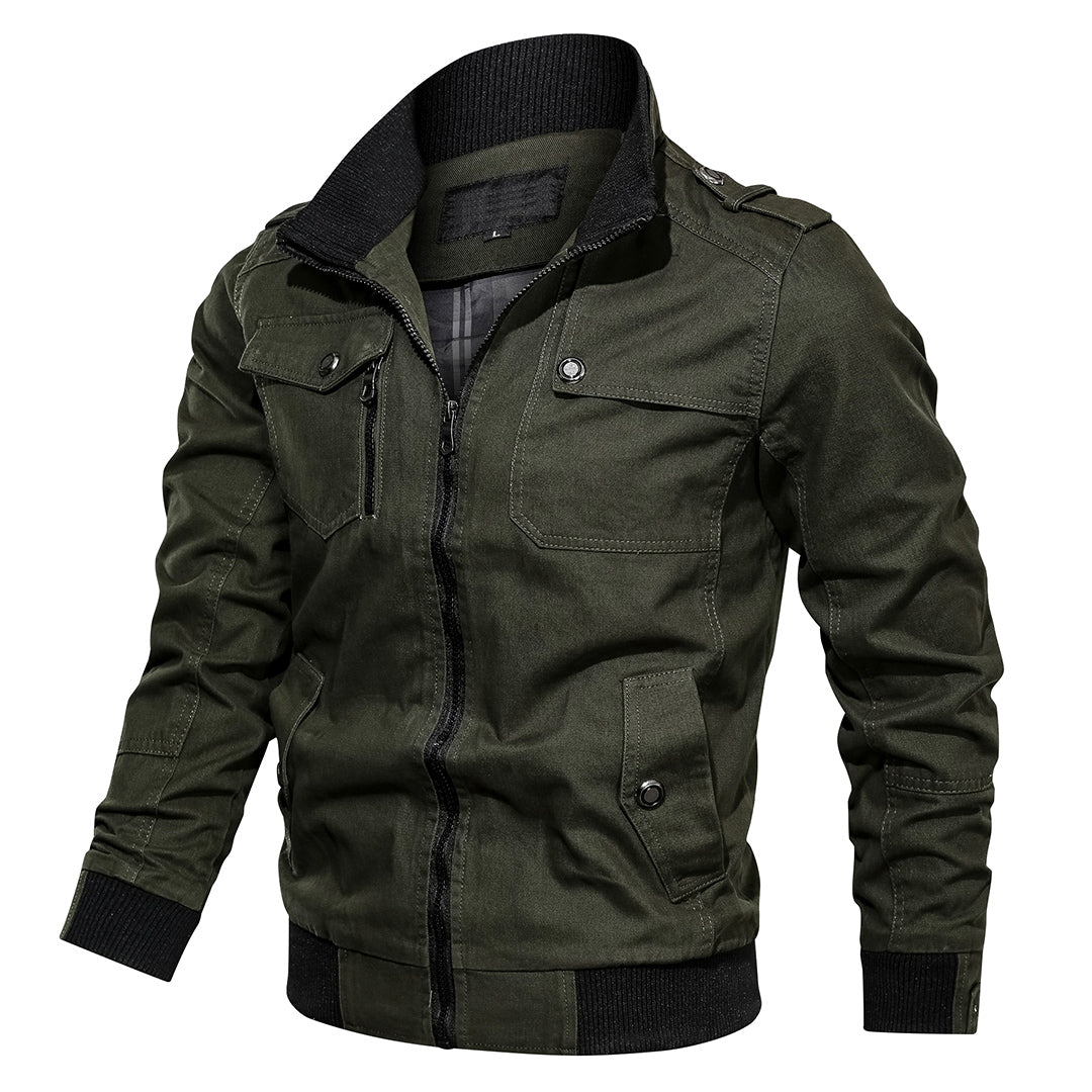 Georg | Herren Lässige Jacke im Militärstil