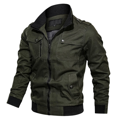 Georg | Herren Lässige Jacke im Militärstil