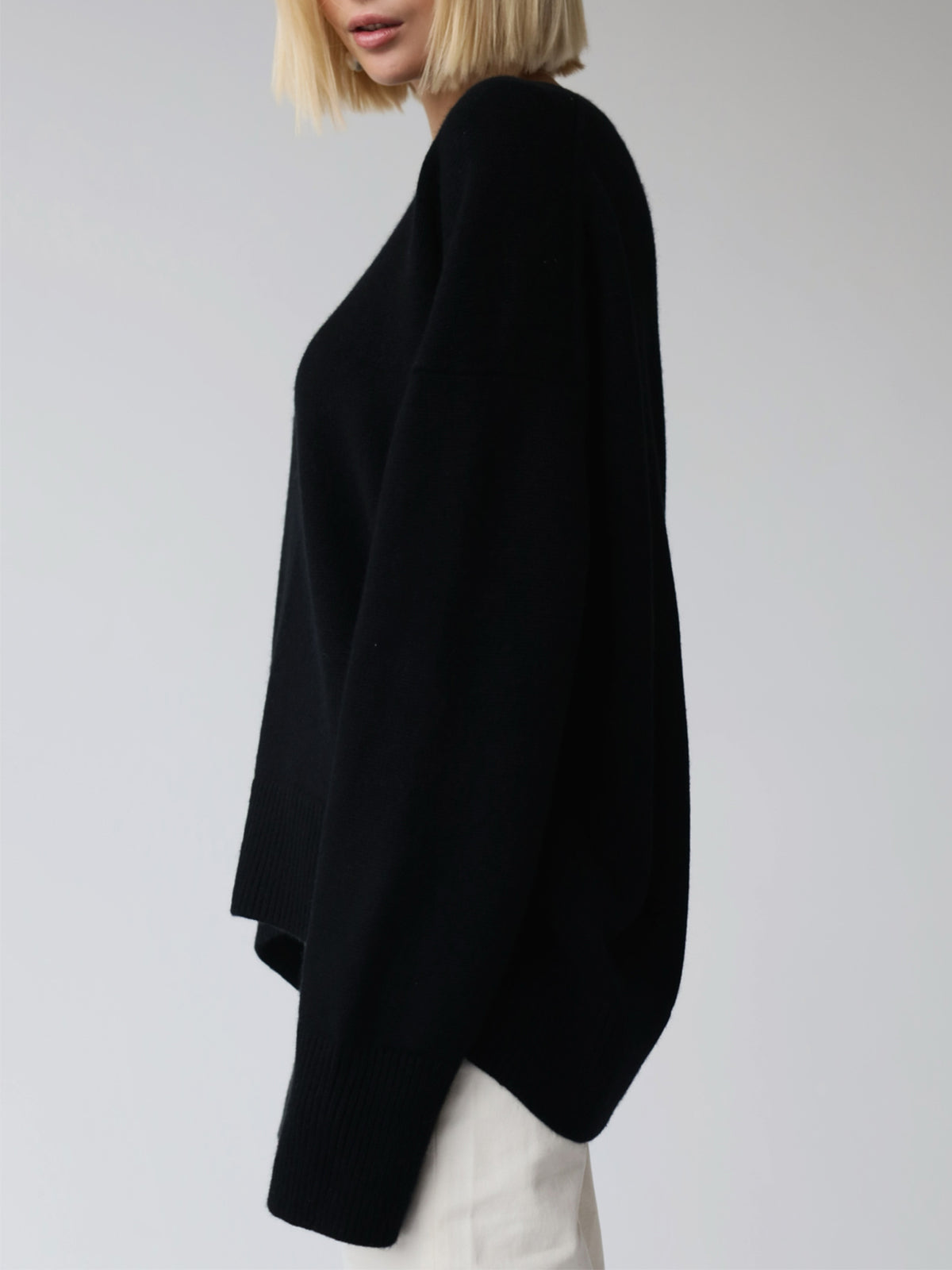 Alina | Damen Herbst Strickpullover in Oversize-Passform