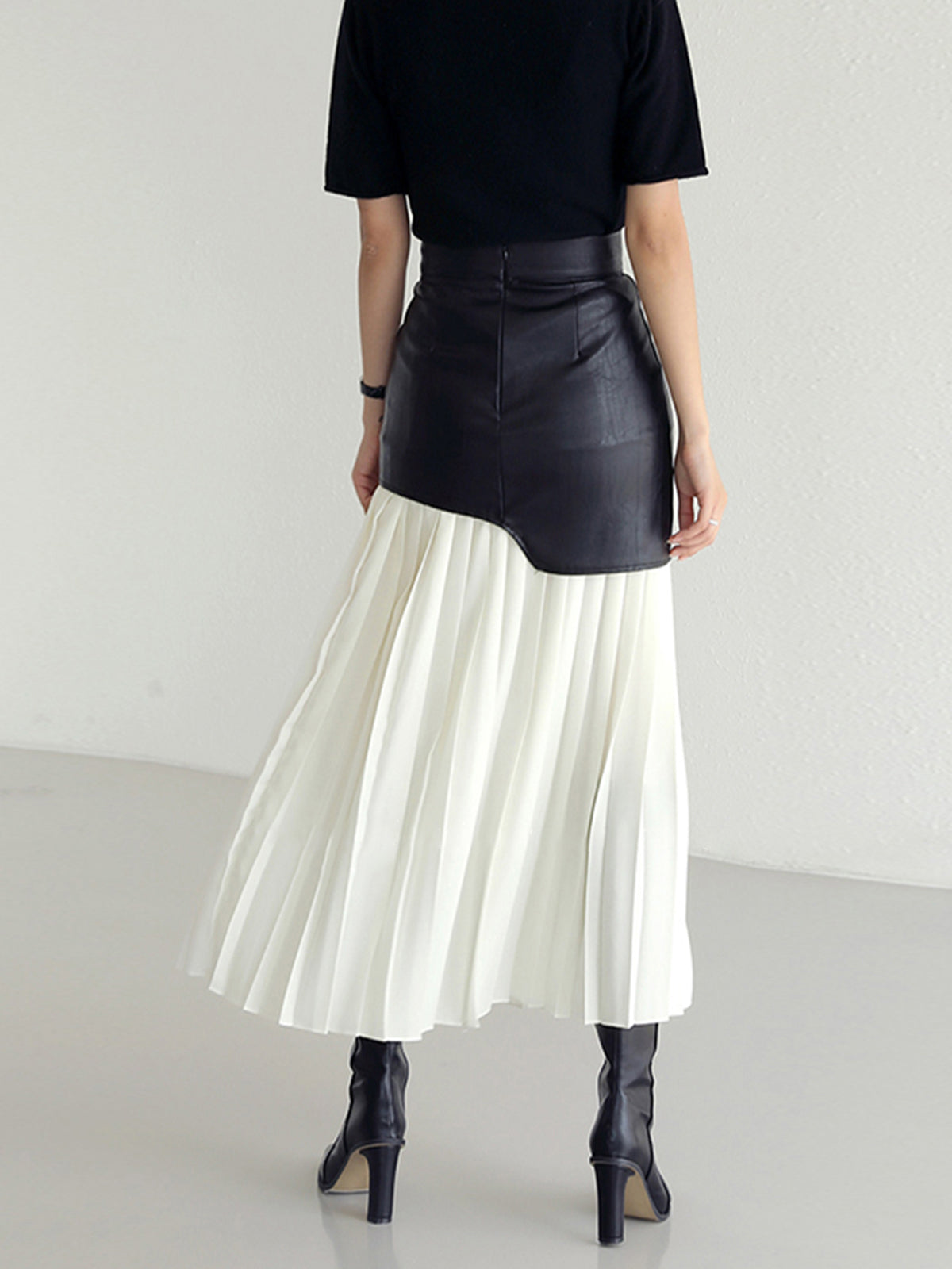 Dorothea | Damen Sommer Asymmetrischer Midi-Rock