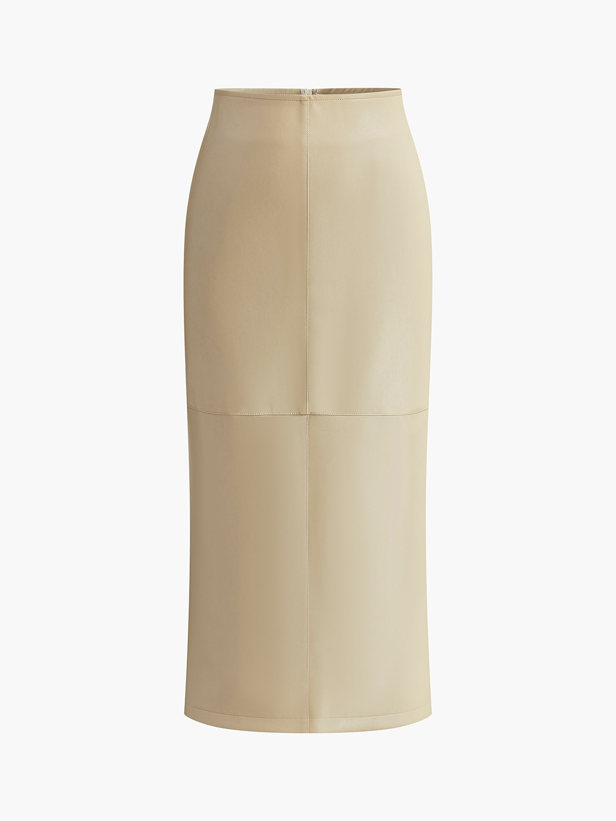 Stefanie | Damen Sommer Midi-Rock mit Hoher Taille