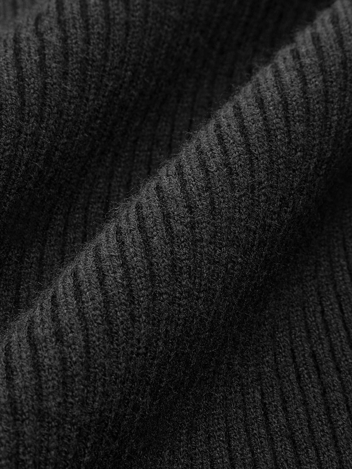 Sabina | Damen Frühlings Stilvoller Gerippter Rollkragenpullover