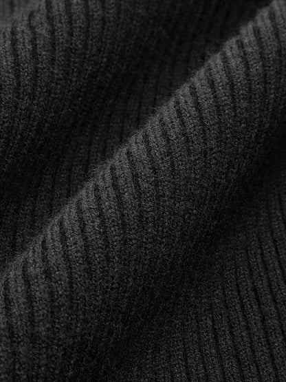 Sabina | Damen Frühlings Stilvoller Gerippter Rollkragenpullover