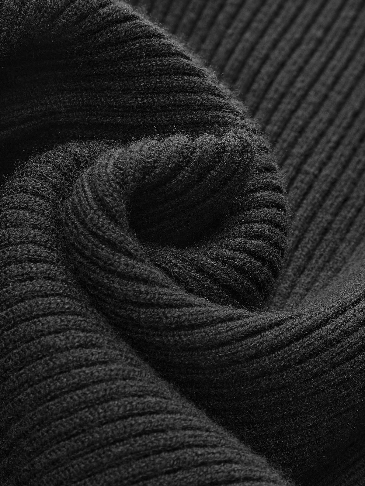 Sabina | Damen Frühlings Stilvoller Gerippter Rollkragenpullover