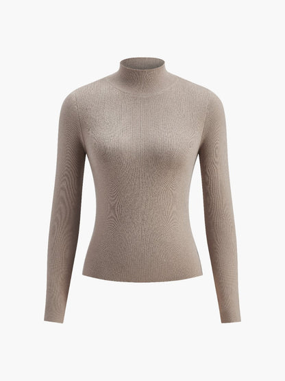 Tanja | Damen Herbst Pullover mit Figurbetonter Passform