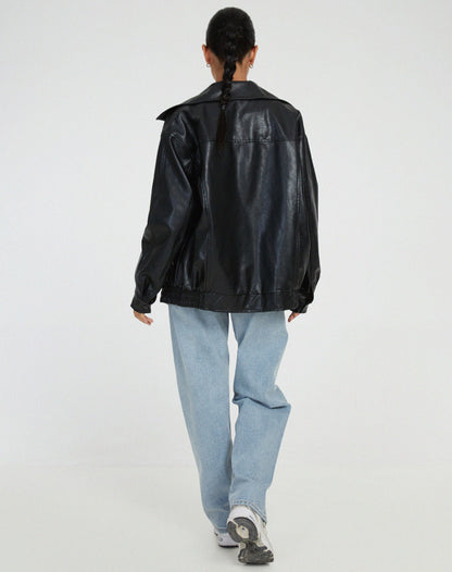Gabriela | Damen Trendige Jacke mit Reißverschluss Wintermode