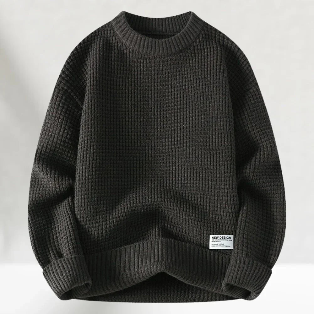 Benjamin | Herren Frühlings Langarm Rundhals Pullover